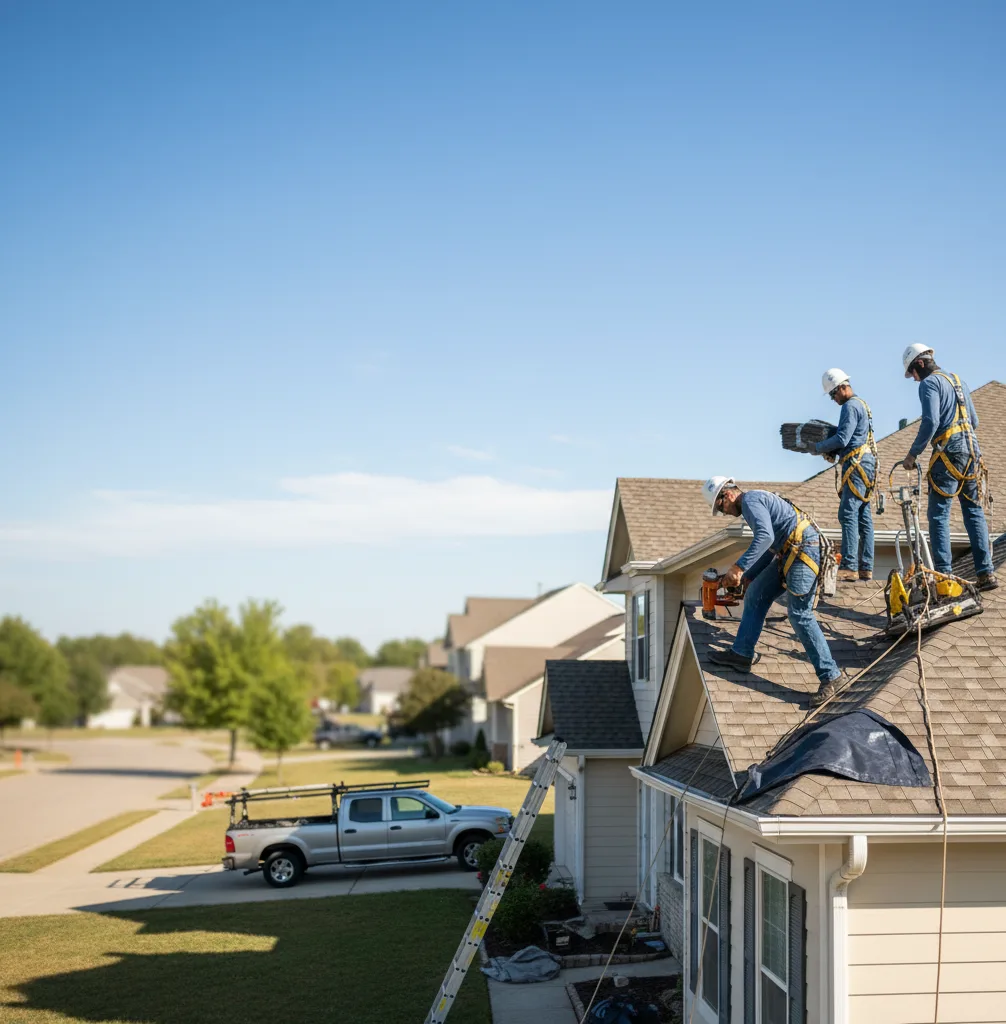 Roof Repair in Armada